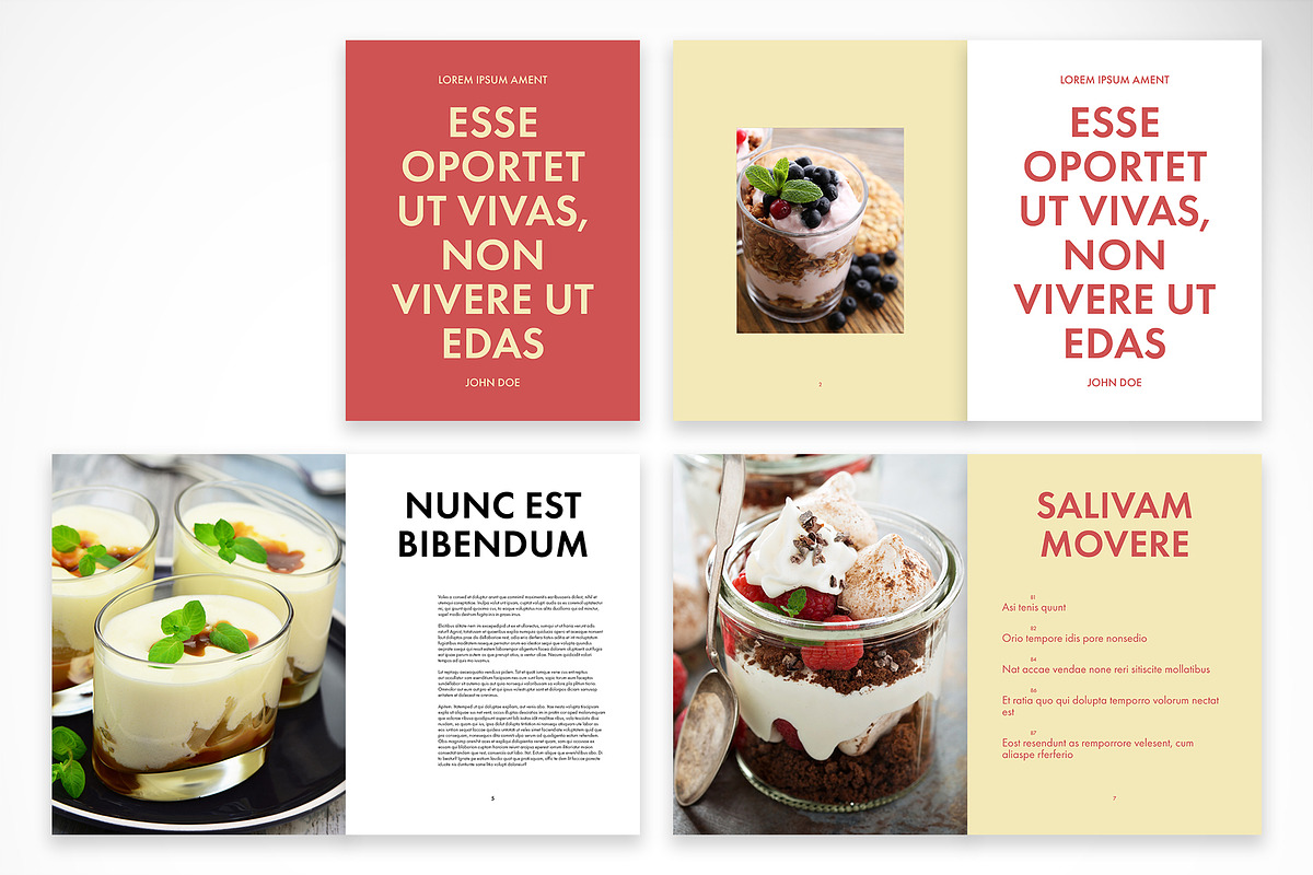 Fresh Cookbook, a Print Template by McLittle Stock (Photo 2 of 6)