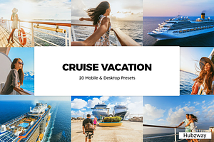 20 Cruise Vacation Lightroom Presets, a Preset Add-On by skybluecreative