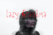 Lazy Grandma a Handwritten Font, a Handwritten Font by Tera Asset Garage (Thumbnail 1 of 6)