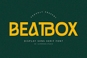 Beatbox - Sans Serif Font, a Sans Serif Font by Alpaprana (Thumbnail 1 of 11)