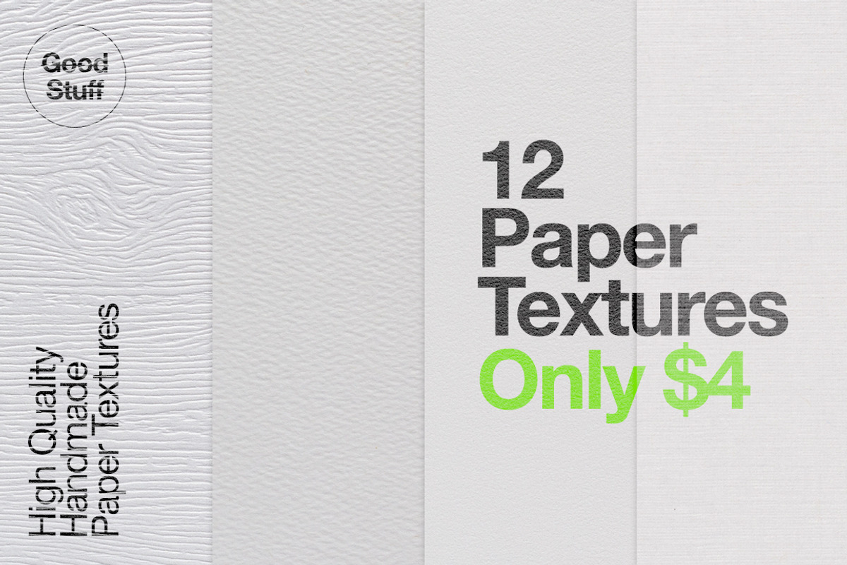 Paper Textures Pack, a Texture Graphic by Good Stuff (Photo 1 of 4)