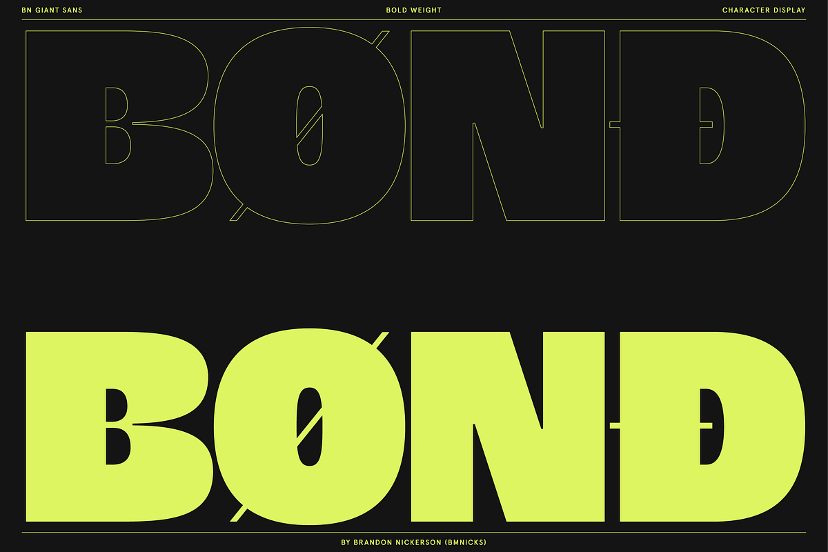 BN Giant, a Sans Serif Font by Bnick (Photo 17 of 19)