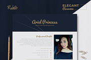 Elegant resume/cv - Sketch Support, a Resume Template by Rebelinart (Thumbnail 3 of 5)