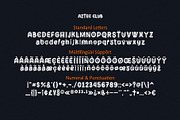 Aztec Club - Display Decorative, a Font by HIRO.std (Thumbnail 8 of 9)