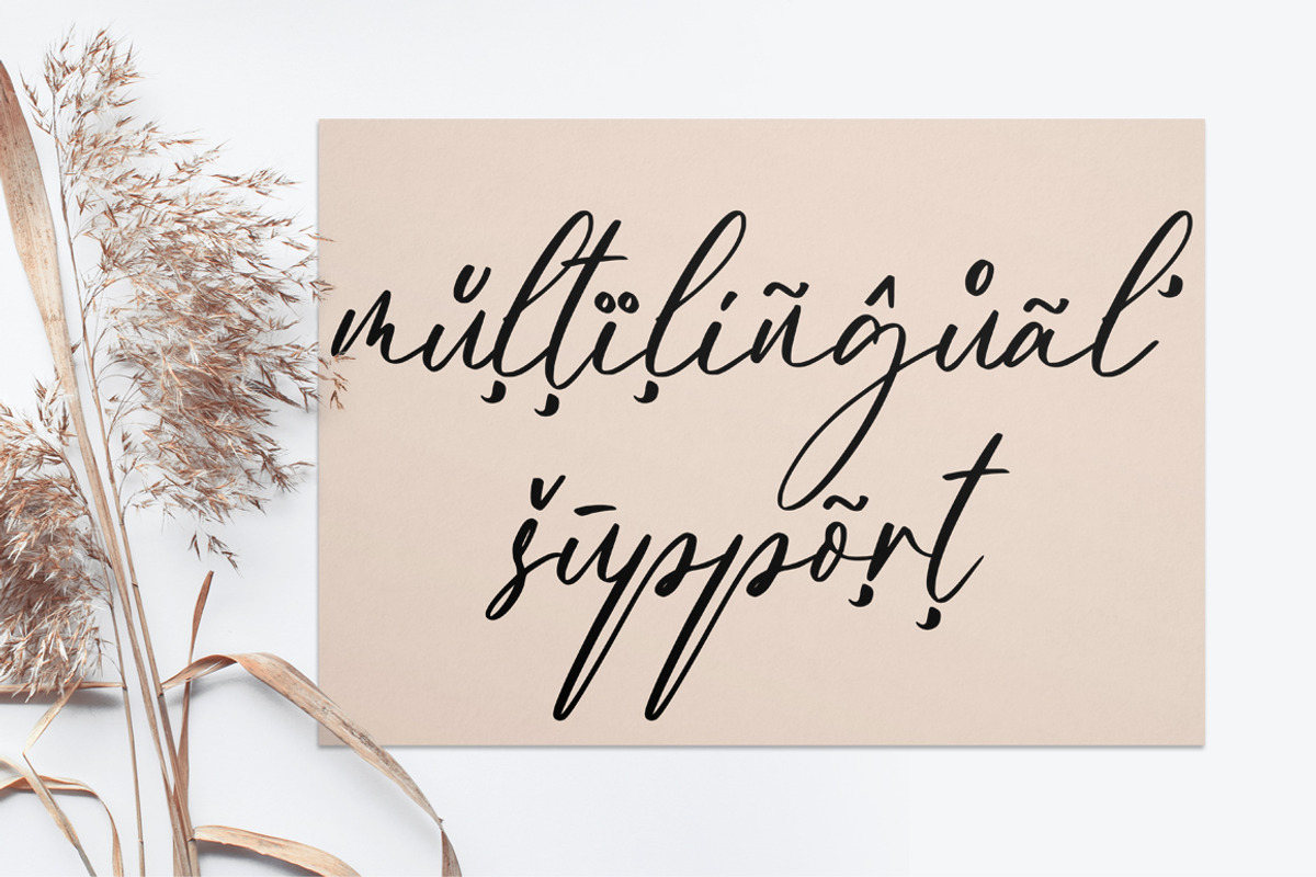 Alexanna a Modern Calligraphy Font, a Script Font by Fatmawati (Photo 11 of 12)