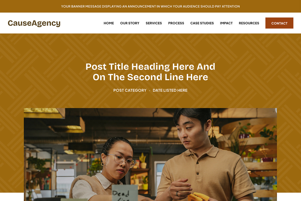Social Enterprise Showit Template, a WordPress Template by Studio Humankind (Photo 18 of 20)