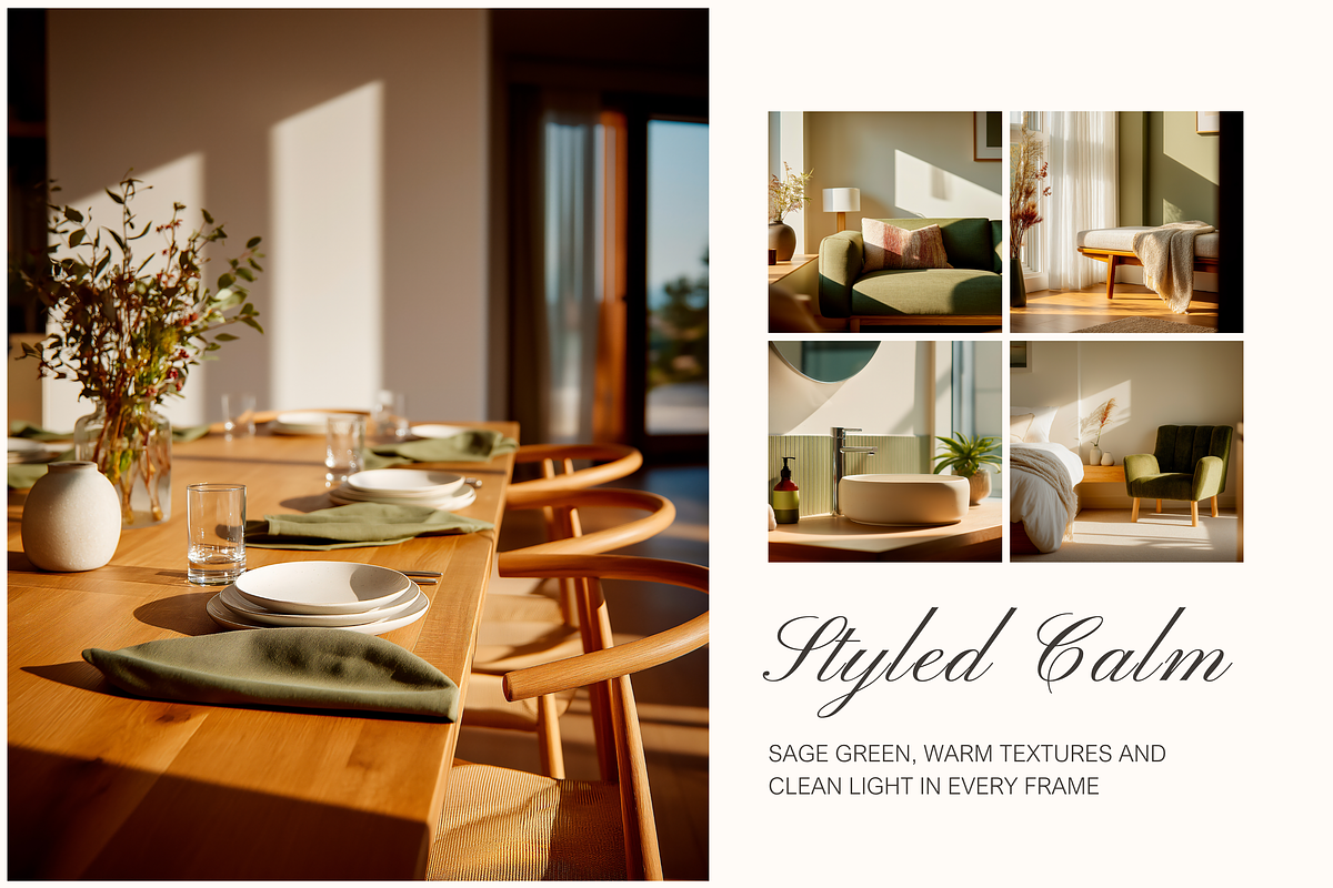 Japandi Interior Stock Photo Bundle, an Architecture Photo by Serenefeeling (Photo 2 of 25)