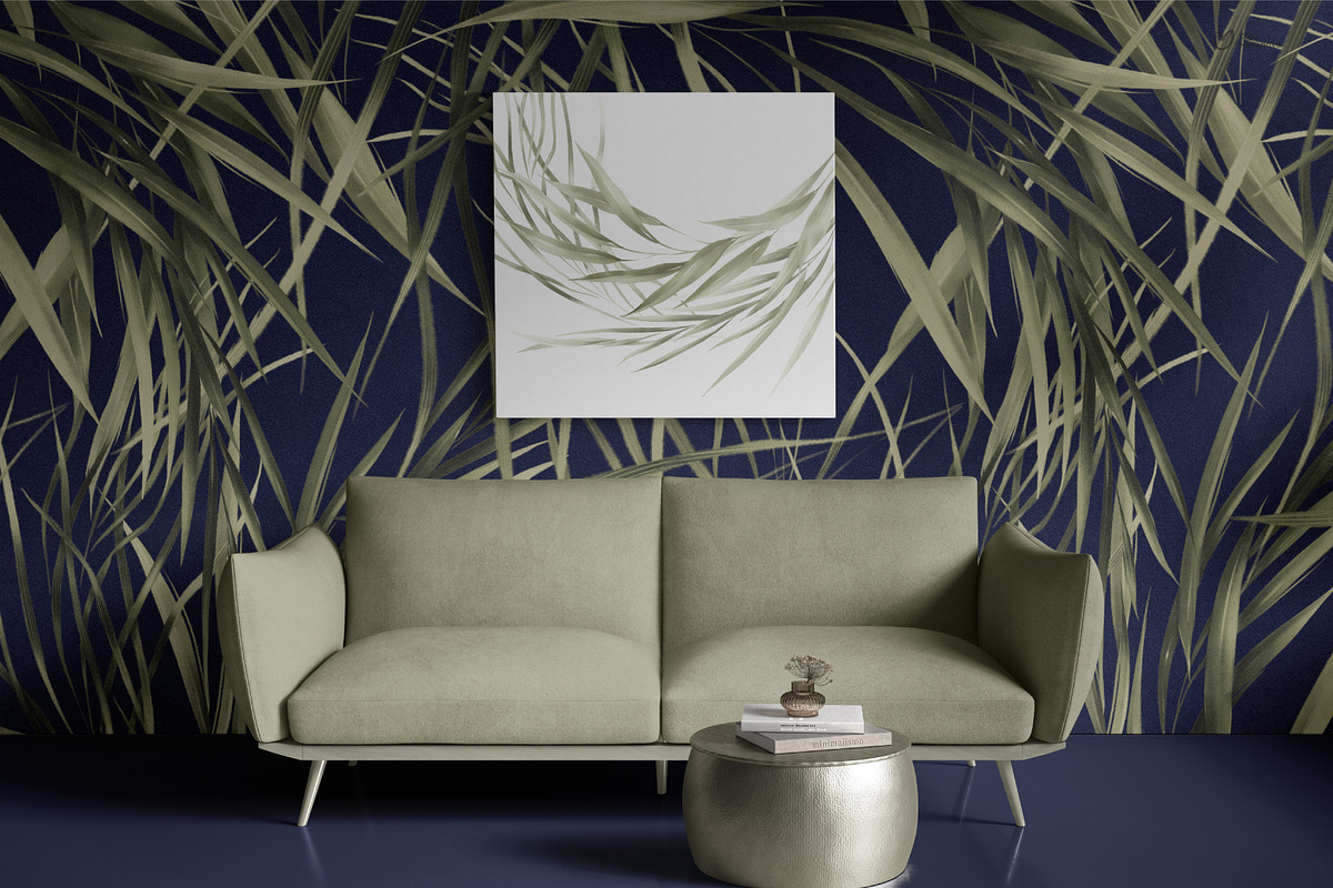 Light green, Greenery watercolor, a Texture Illustration by ollalya (Photo 10 of 17)