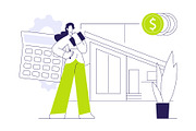 Property evaluator abstract concept, a Finance Illustration by Visual Generation (Thumbnail 2 of 3)