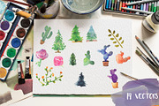 WATERCOLOR SET, a Texture Illustration by Mel's Shop (Thumbnail 2 of 14)