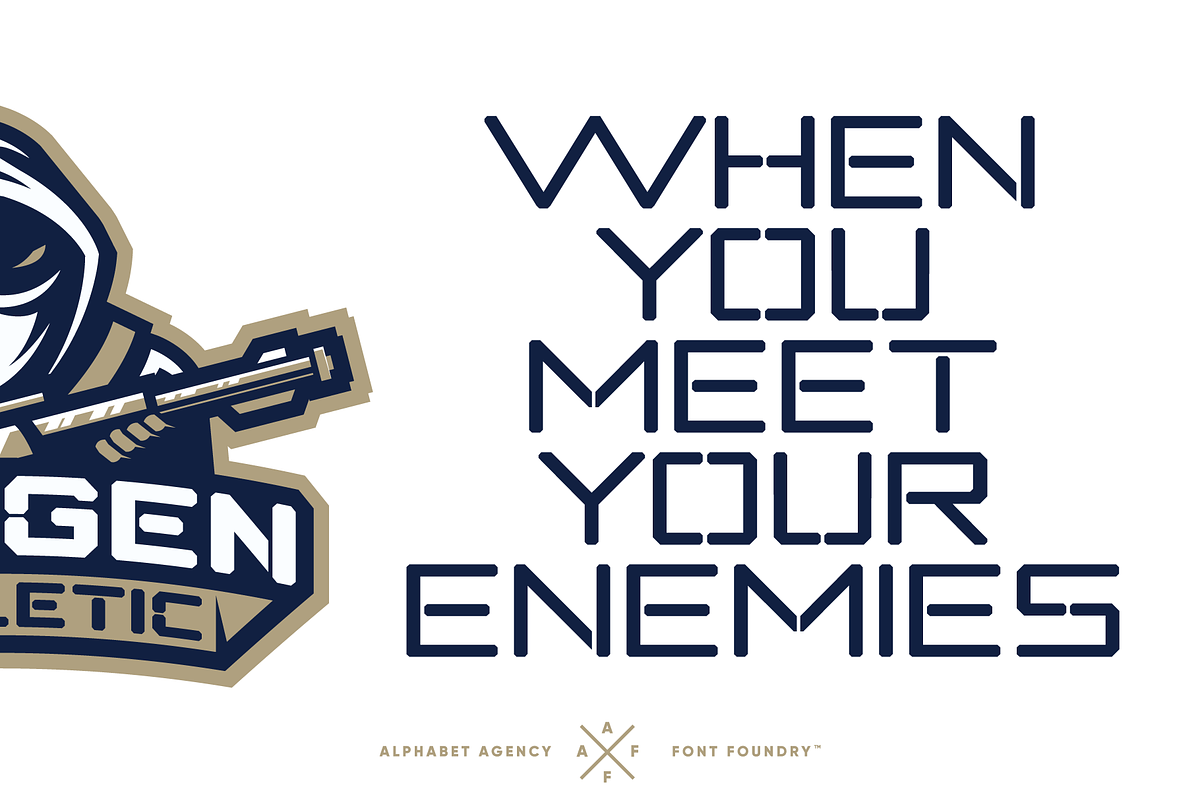 NEXGEN ATHLETIC FONT DUO preview 8