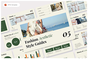 Aesthetic Fashion Guide PowerPoint, a Presentation Template by Premast