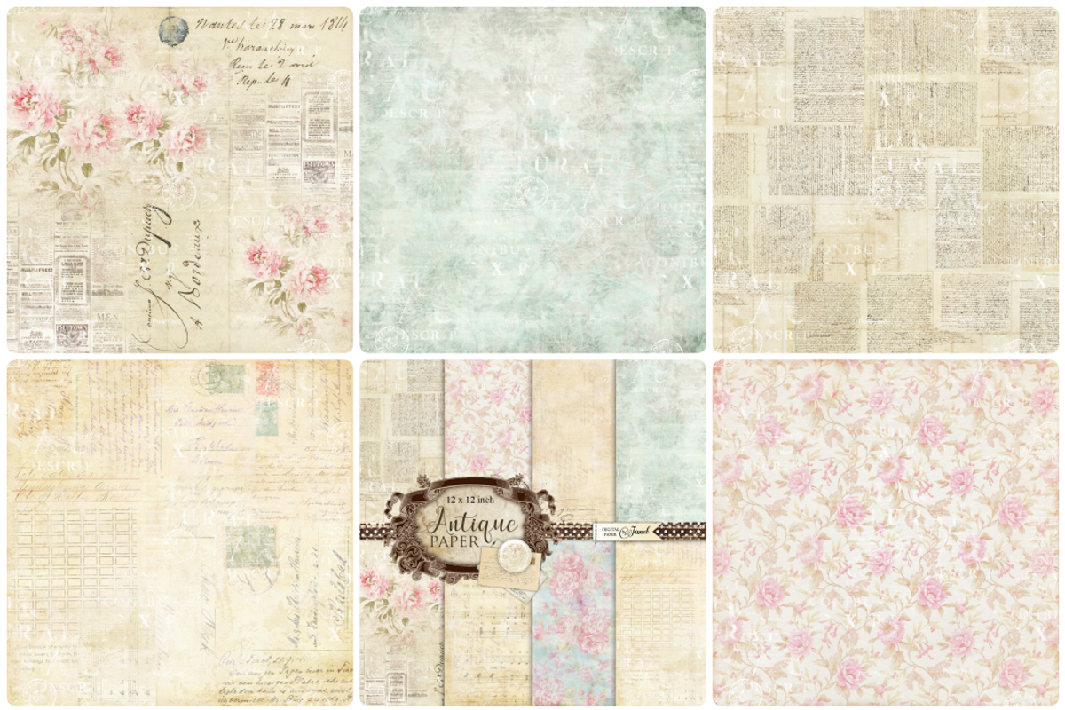 Antique Paper, a Texture Graphic by helloPAPER (Photo 2 of 2)