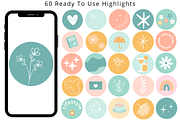 60 Pastel Instagram Story Icons, a Social Media Template by AdvertFox (Thumbnail 1 of 5)