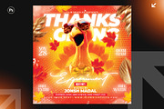 Thanksgiving Flyer Bundle – 8 PSD, a Flyer Template by Shajib Shikder (Thumbnail 4 of 9)