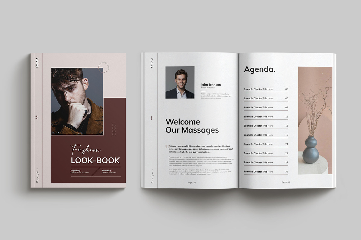 Canva Lookbook Catalogue Template, a Brochure Template by Cleffon_Graphic_Studio (Photo 2 of 9)