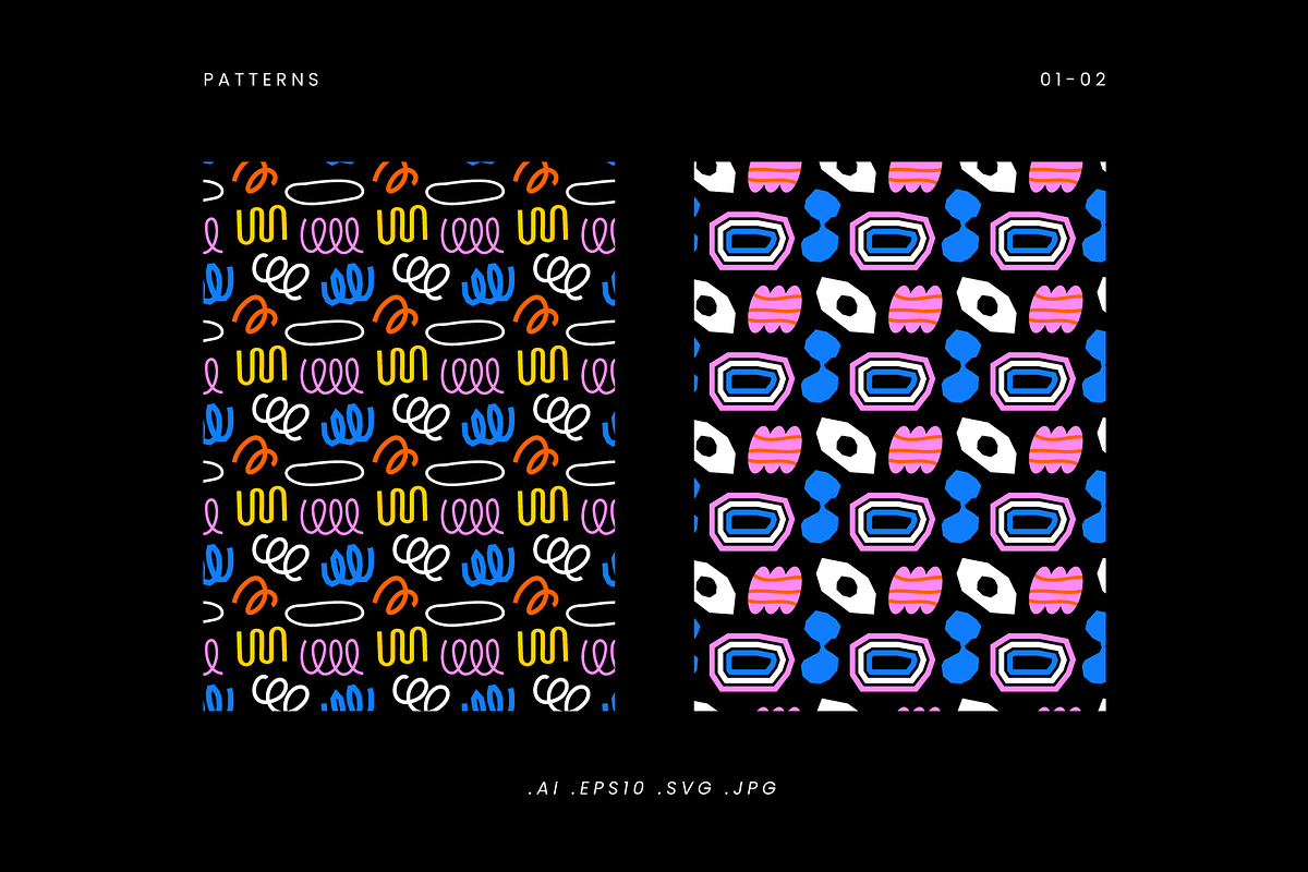 Colorful Doodle Elements, an Object Graphic by Léo Alexandre (Photo 12 of 16)