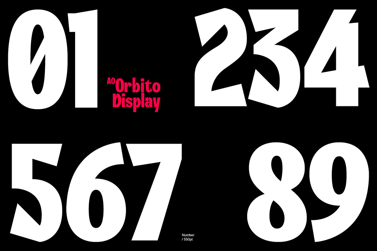 AO Orbito - Sporty Bold Font, a Sans Serif Font by OwunStudio (Photo 14 of 15)