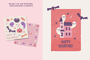 Happy Haunting. Halloween clipart, an Object Graphic by kondratya (Thumbnail 10 of 14)