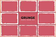 Vector Grunge Photo Frame Design, a Decorative Illustration by Photoshop Action (Thumbnail 4 of 5)