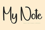 My Note, a Sans Serif Font by InermediaSTUDIO (Thumbnail 1 of 8)