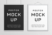 Poster Mock Up – US Letter, a Print Template by Petr Stránský (Thumbnail 3 of 8)