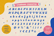 Merriloop - Bold Retro Script Font, a Script Font by PaperMoon (Thumbnail 7 of 8)