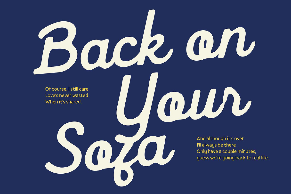 CS Rafles Drawn, a Script Font by Craft Supply Co. (Photo 2 of 8)