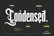 Getoik | Retro Condensed Font, a Sans Serif Font by twinstd (Thumbnail 8 of 13)