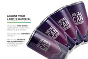 200ml Slim Can Mockup, a Packaging Mockup by AY Mock-Ups (Thumbnail 7 of 10)