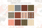 Japanese seamless patterns., a Pattern Graphic by Anna Smirnova (Thumbnail 12 of 16)