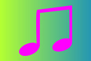Music icon design template, a Solid Icon by Sumberpangan (Thumbnail 3 of 3)