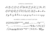 Daily Montana - A Handwritten Font, a Handwritten Font by Ainun Jinan (Thumbnail 9 of 9)