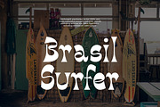 Tropical Paradise Retro Display Font, a Serif Font by Muntab_Art (Thumbnail 5 of 11)
