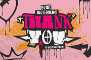 Vandal Street Graffiti Font, a Symbol Font by alit design (Thumbnail 23 of 23)