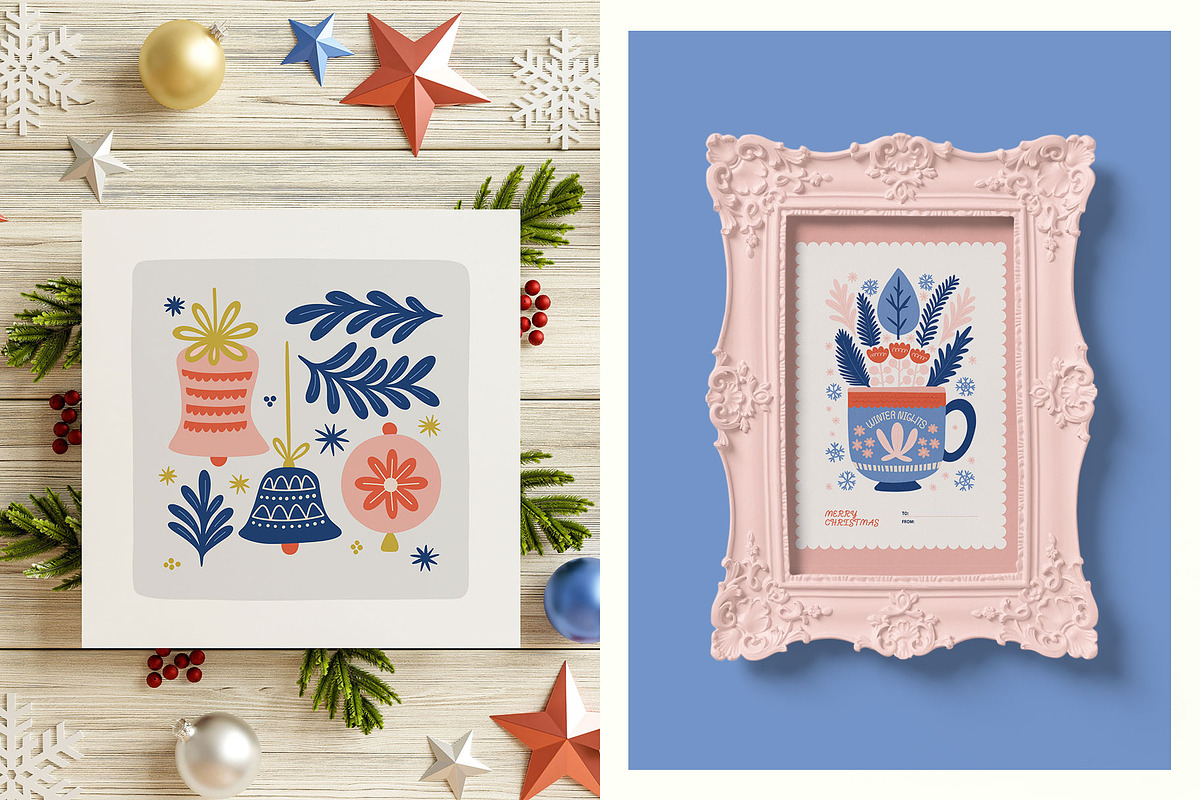 Modern Winter 2 | Wall Art Creator, an Object Graphic by Leleka.Store (Photo 6 of 17)
