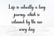 Summer Beach, a Handwritten Font by InermediaSTUDIO (Thumbnail 2 of 6)