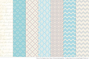 Soft Blue Elephant Clipart, an Illustration by Amanda Ilkov (Thumbnail 4 of 4)