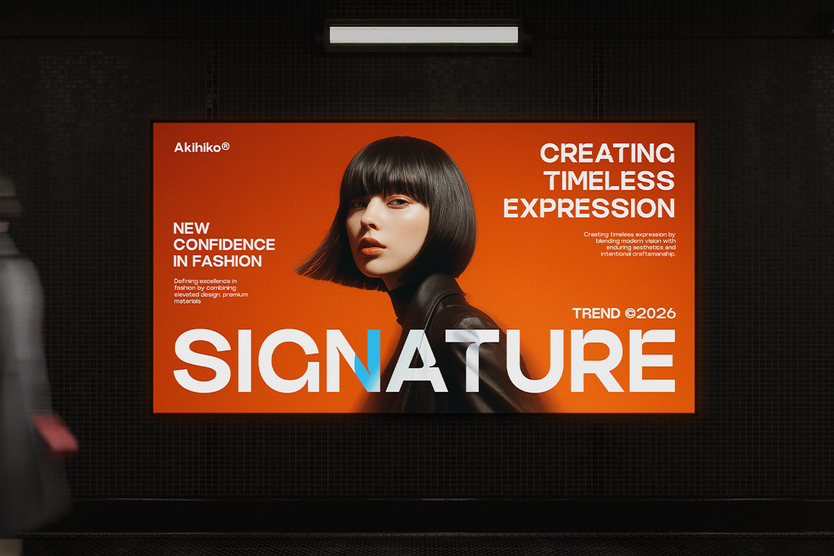 GC Akihiko - Modern Precision sans, a Sans Serif Font by Glyphonic (Photo 13 of 15)