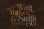Drak Sistem Elegant Swash Serif Font, a Serif Font by Elegant Font (Thumbnail 2 of 8)