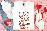 Funny Valentine Goose PNG, Valentine, an Illustration by DreamPrint404 (Thumbnail 3 of 8)