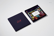 Habotai Silk Scarf with Box Mockup, a Hat Mockup by creatsy5 (Thumbnail 6 of 10)