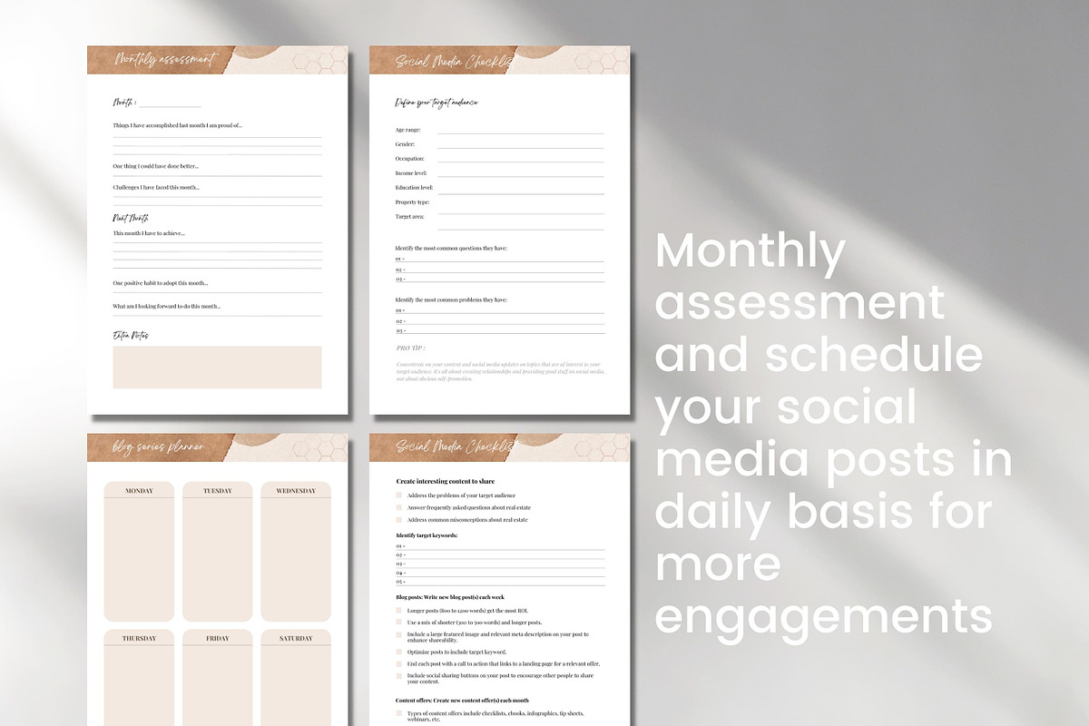 Ultimate Real Estate Planner Canva, a Brochure Template by Modernastic - Canva (Photo 4 of 7)