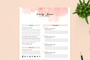 2 Page Resume & CoverLetter Template, a Resume Template by Showy68 Template (Thumbnail 4 of 6)