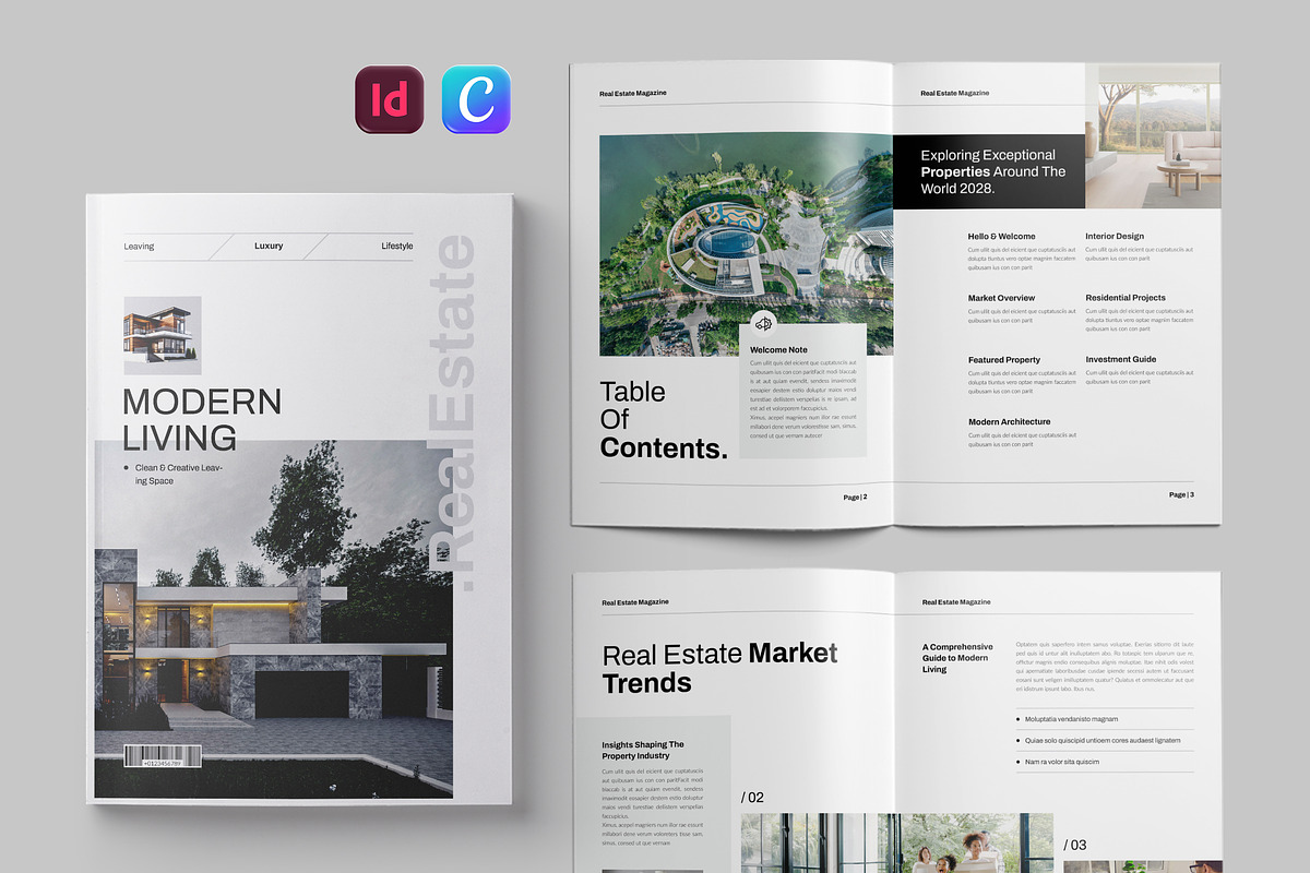 Real Estate Brochure | Canva, a Brochure Template by Pixelpick (Photo 1 of 9)