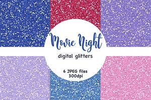 Glitter Digital Ornament, a Pattern Graphic by GlamArtZhanna
