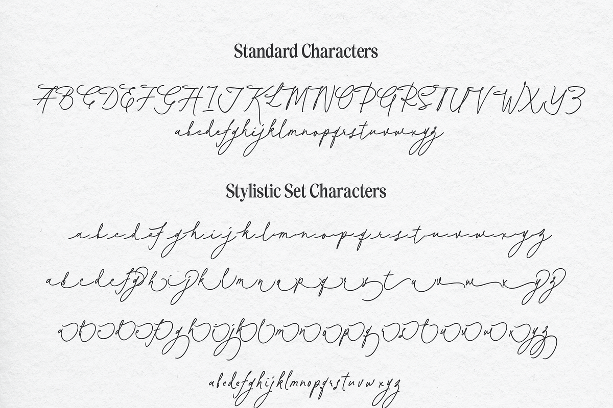 August Faith Handwritting, a Handwritten Font by Pinakiaa Studios (Photo 2 of 12)