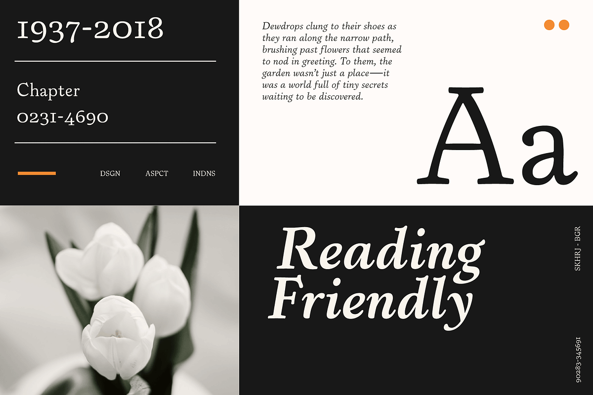 Papois; 12 Humanist Serif Fonts, a Serif Font by Eko Bimantara (Photo 7 of 10)