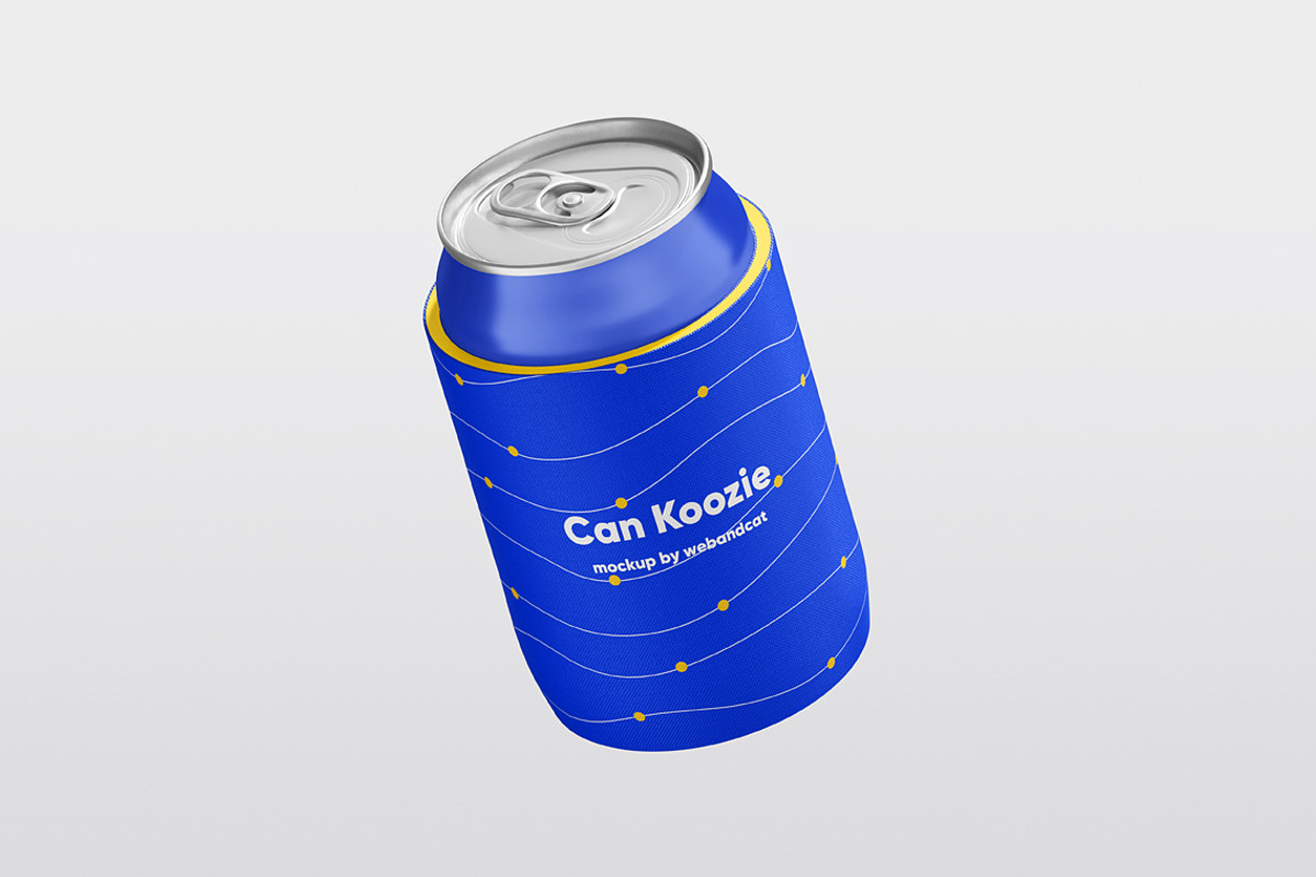 Can Cooler Mockup, a Cups & Container Mockup by WebAndCat (Photo 12 of 16)