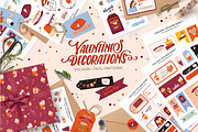 Valentines decorations PART 2, a Stationery Template by Ruslana Lubenets (Thumbnail 1 of 7)